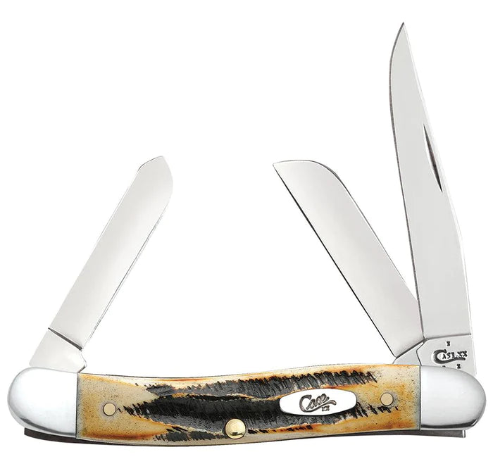 Case Knife BoneStag Med Stockman 03578