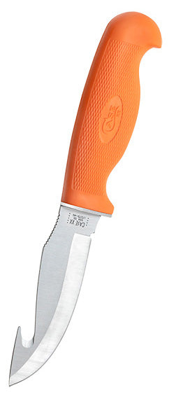 Case Knife Orange Synthetic Hunter with Sheath 18500