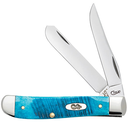 Case Knife Caribbean Blue Mini Trapper 25593