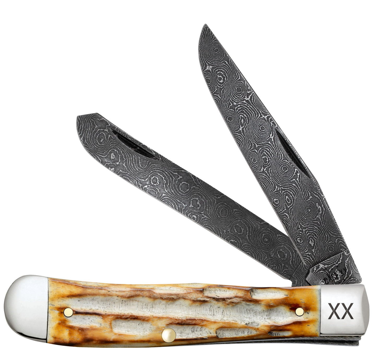 Case Knife Burnt Deep Canyon Trapper (DAM) 27230