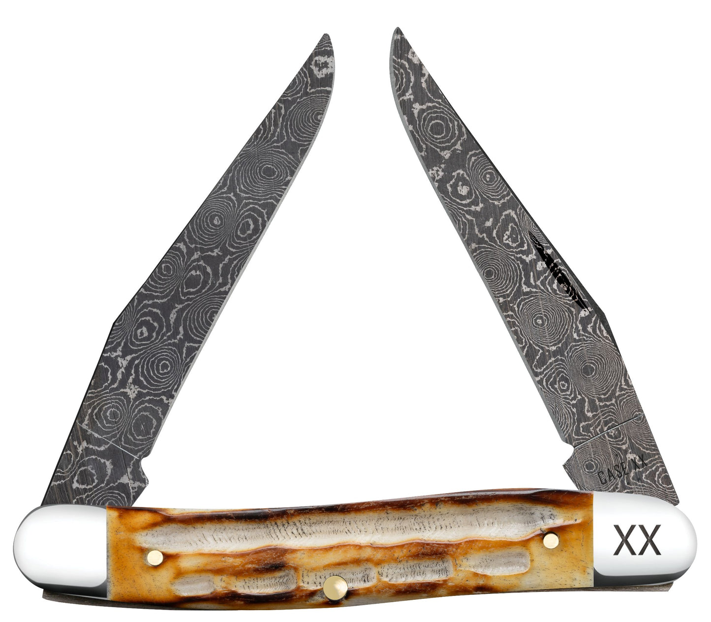 Case Knife Burnt Deep Canyon Muskrat (DAM) 27231