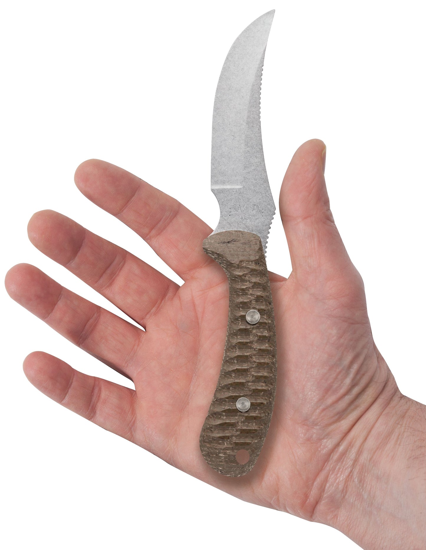 Case Knife Green Ridgeback Hunter 30594