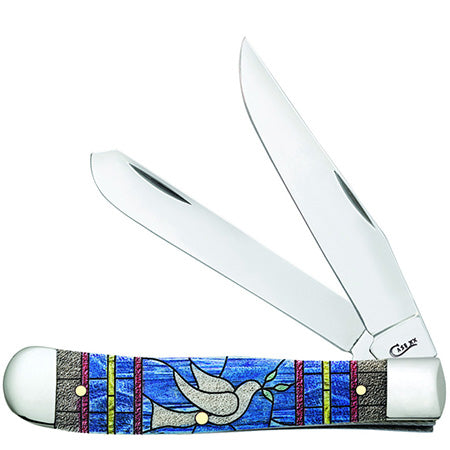 Case Knife Stained Glass Dove 38715