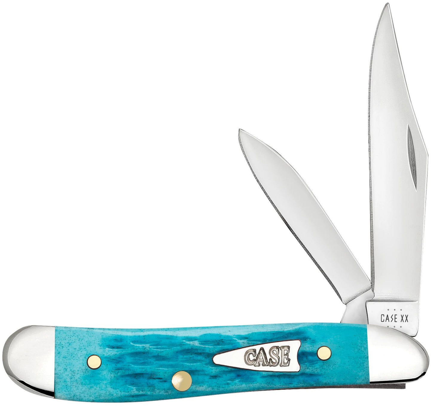 Case Knife Sky Blue Jig Peanut 50644