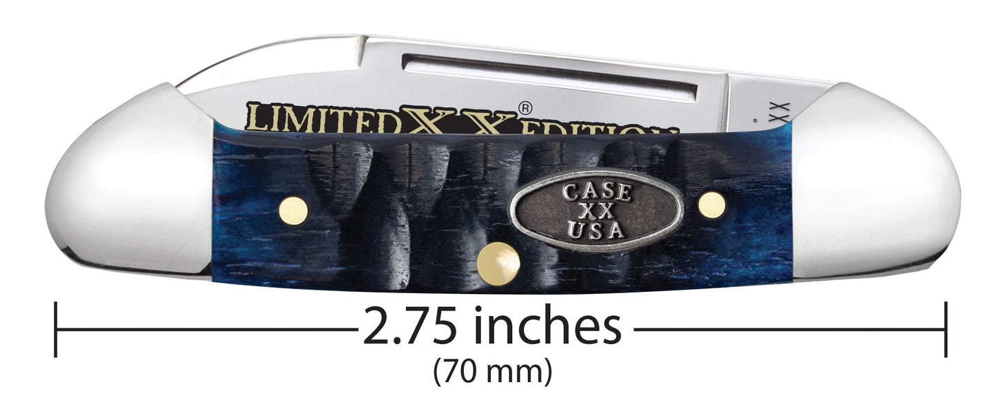 Case Kinfe Limited XX Edition Ocean Blue Bone Gator Baby Butterbean 53982