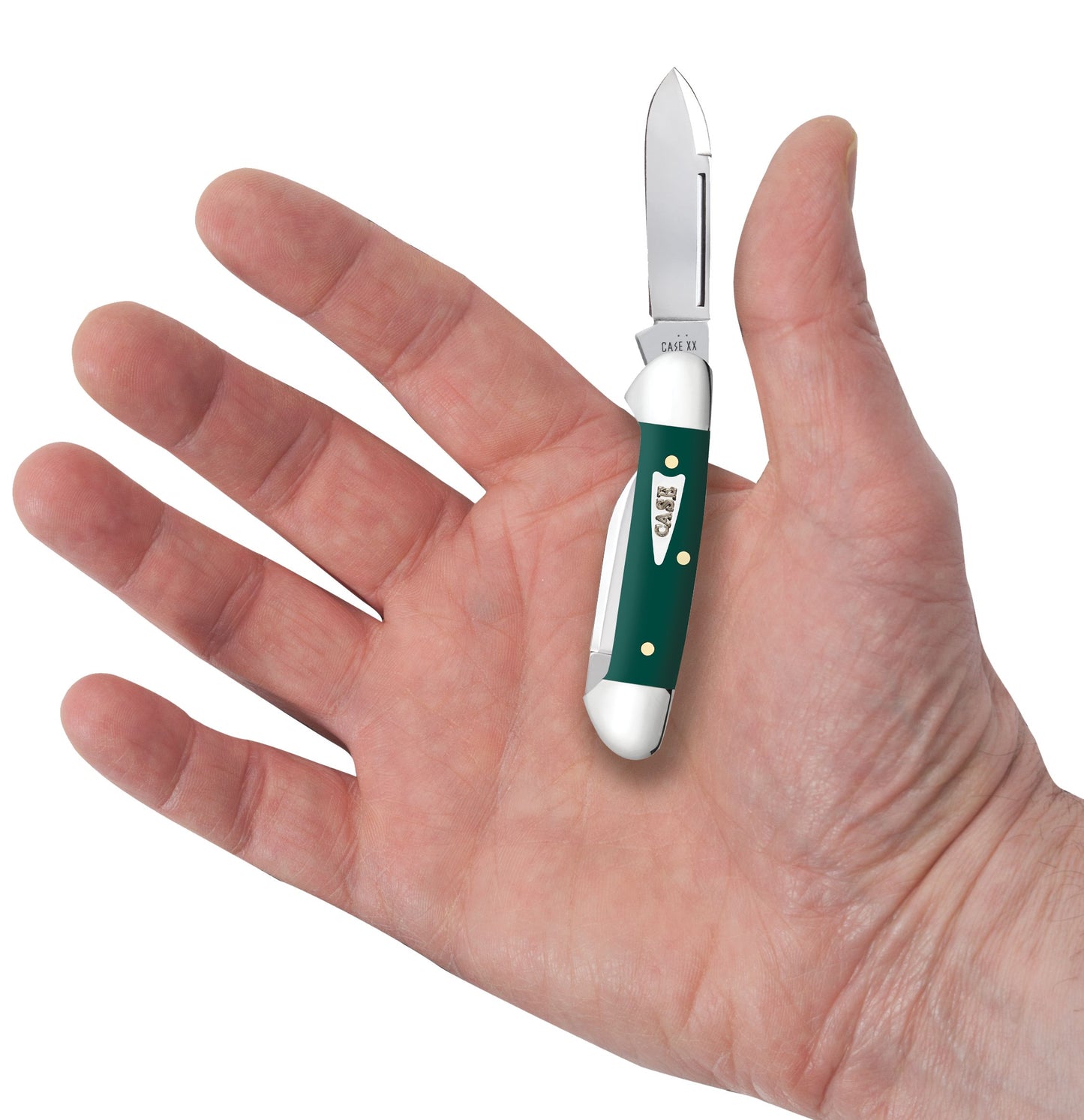 Case Knife Spruce Green Synthetic Baby Butterbean 64532