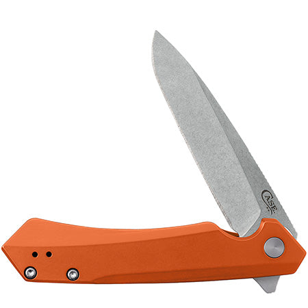 Case Knife Orange Anodized Spear 64696