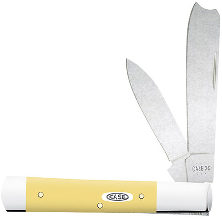 Case Knife Yellow Synthetic Razor 81088