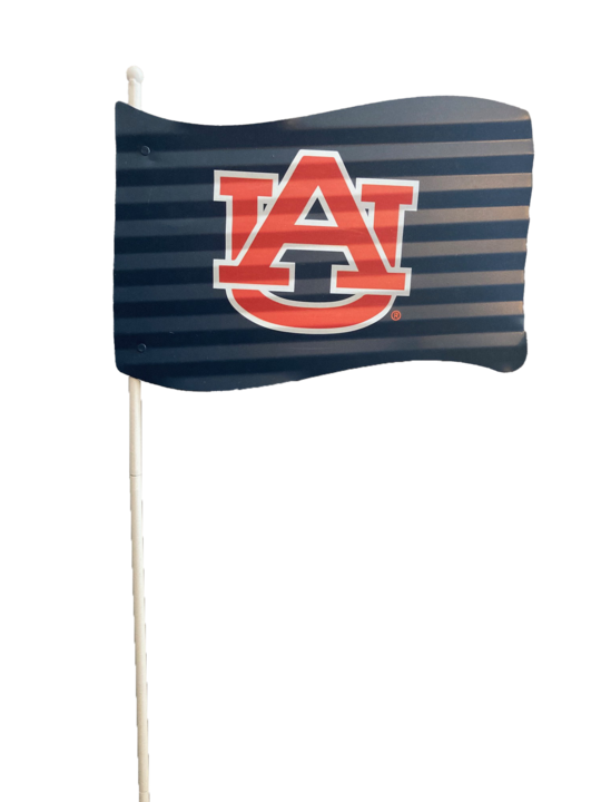 Auburn Metal Flag