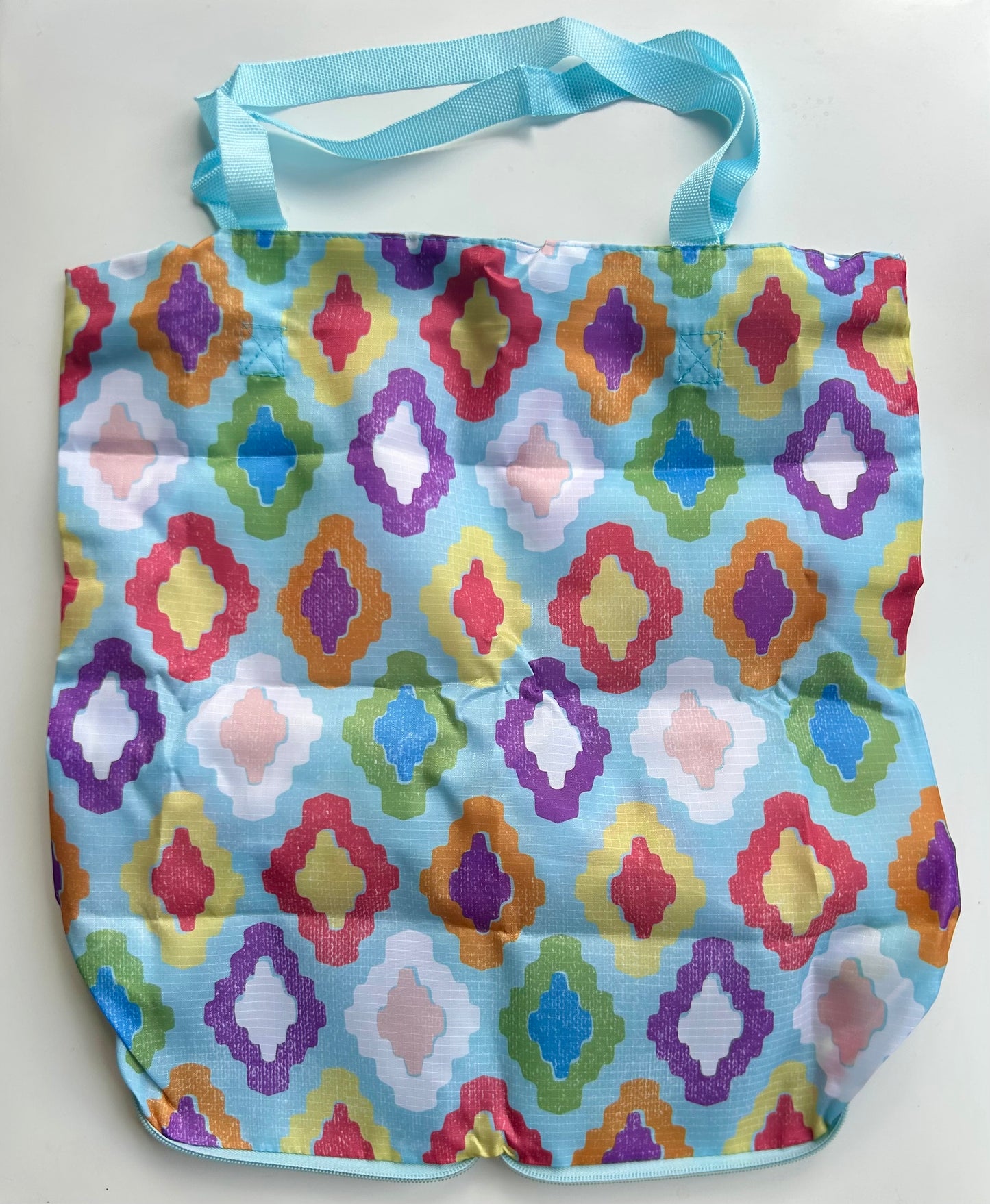 Bloom Argyle Compact Tote Bag