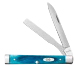 Case Knife Caribbean Blue Sawcut Baby Doc 25582