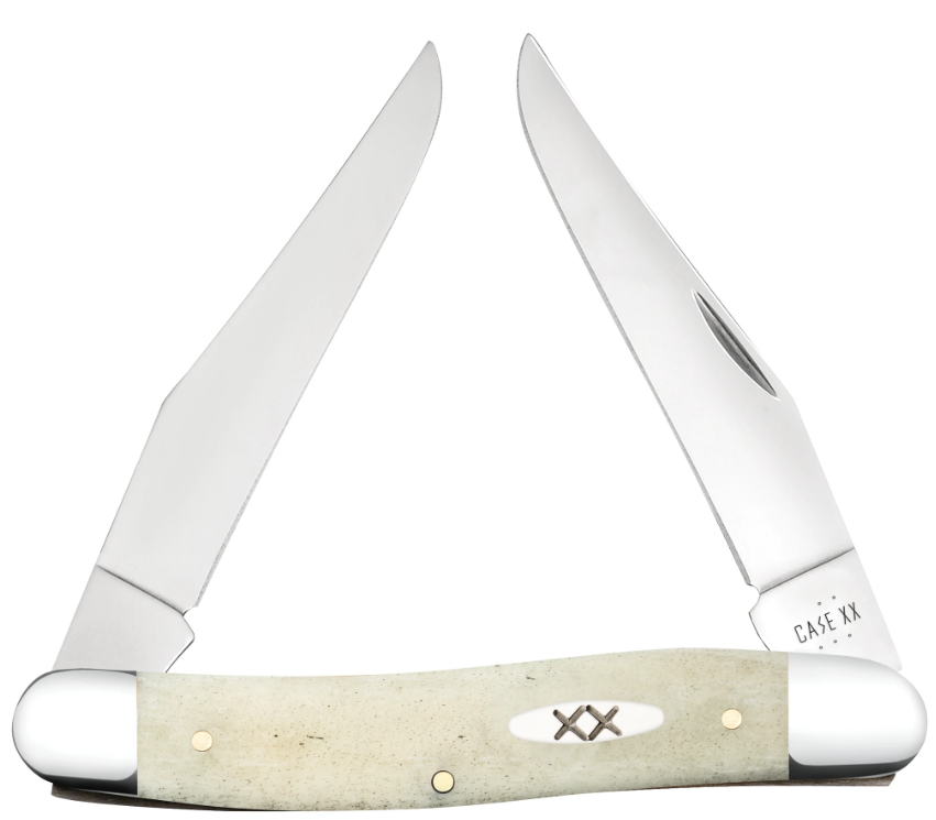 Case Knife Natural Bone Muskrat 13317