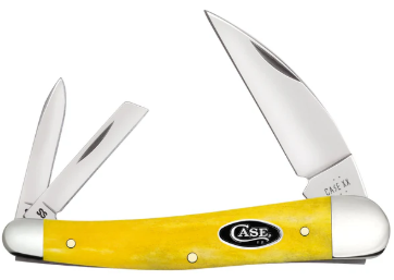 Case Knife Yellow Bone Seahorse Whittler 20028