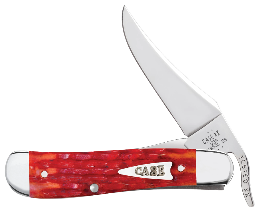 Case Knife Indian Paint Brush Bone Russlock 42323