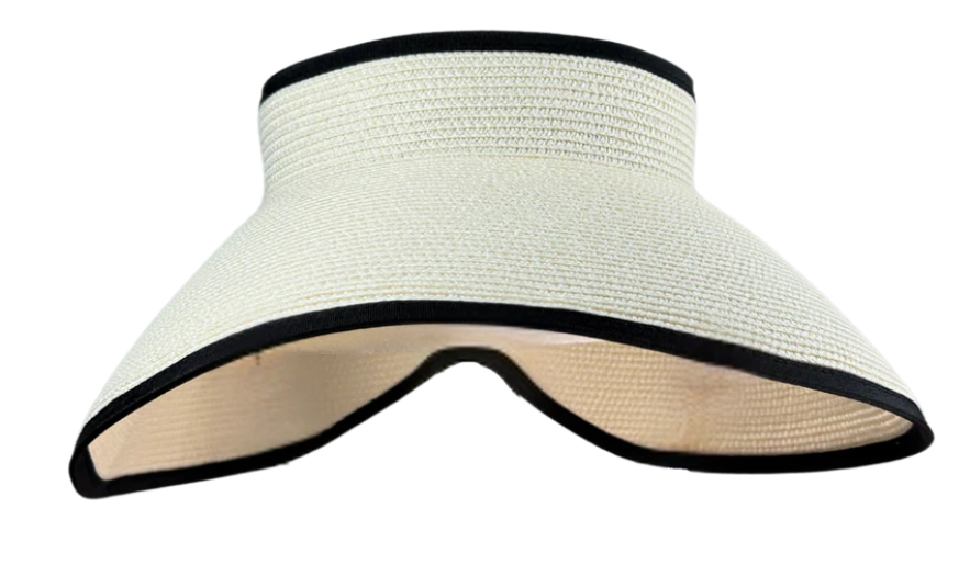 South Shore Visor (Rolls up) Beige/Black One Size