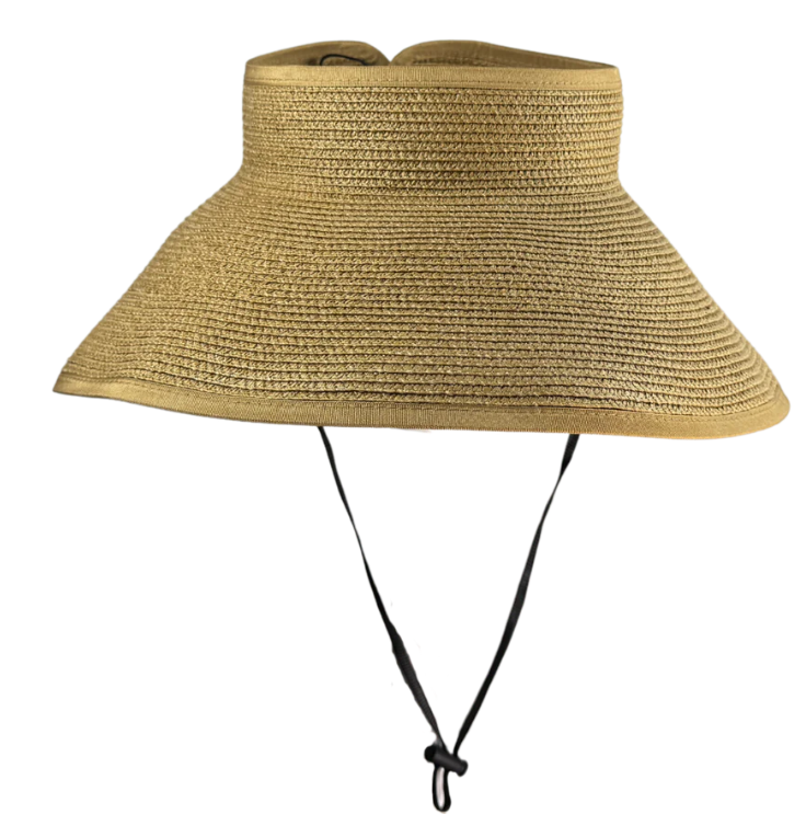 South Shore Visor (Rolls up) Coffee One Size