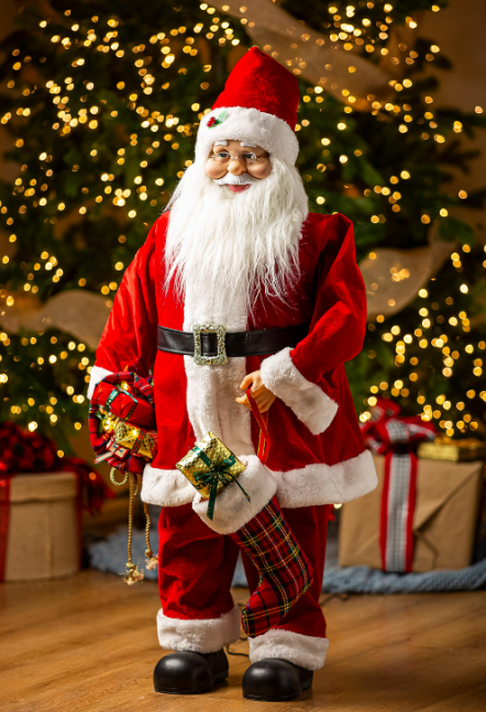 Dancing Santa Claus Light Up and Music
