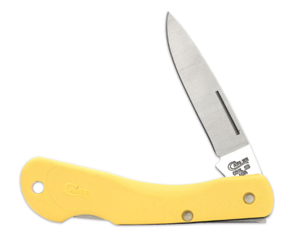 Case Knife Yellow Synthetic Blackhorn 22936