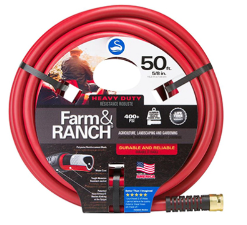 Swan Farm and RANCH Water Hose - 50' x 5/8"