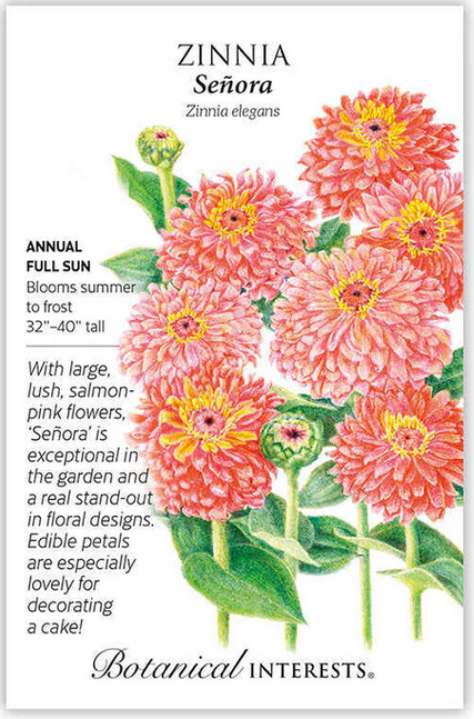 Senora Zinnia Seeds