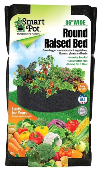 Smart Pot Round Raised Bed 36"