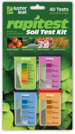 Luster Leaf Rapitest Soil Test Kit - 40ct - Tests Included