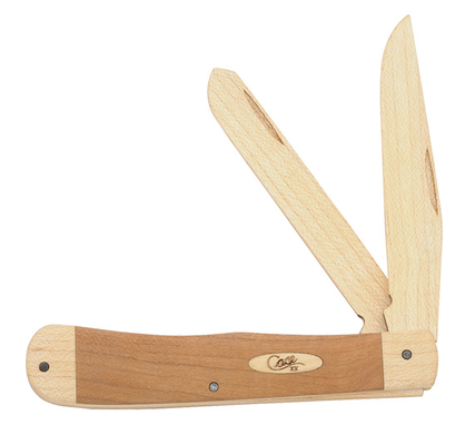 Case Knife Wooden Trapper Knife Kit 01254