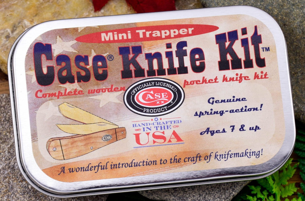 Case Knife Wooden Trapper Kit 52526