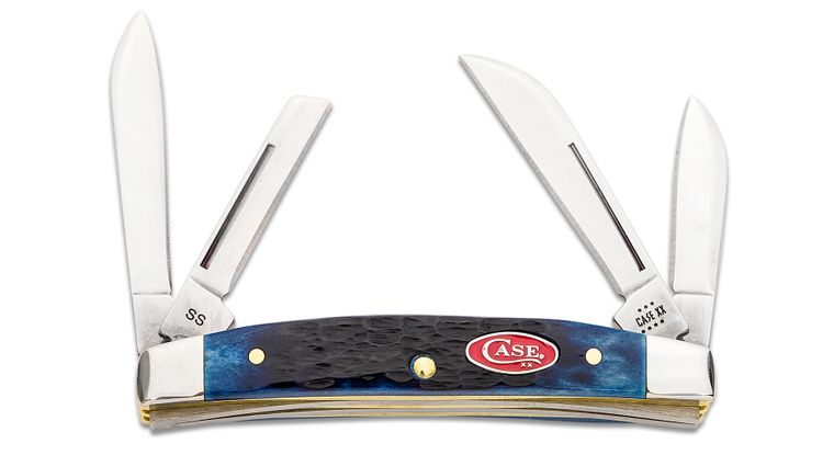 Case Knife Navy Blue Small Congress 06893