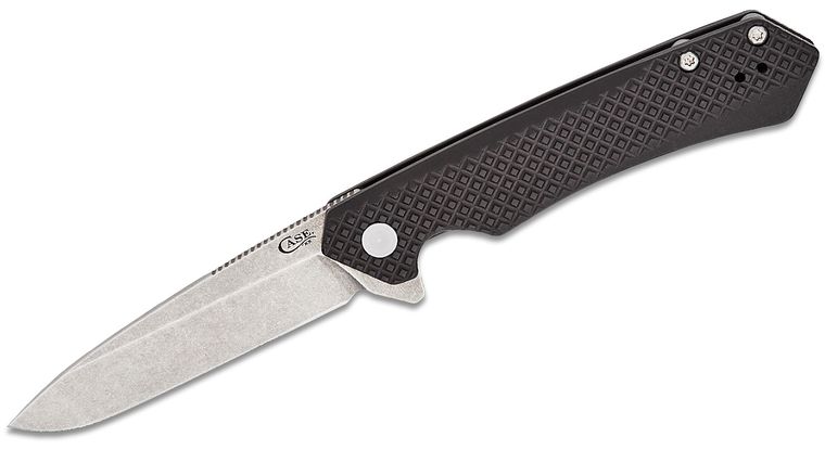 Case Knife Black Anodized Milled Kinzua Spear 64688