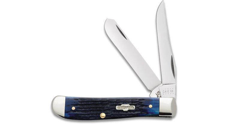 Case Knife Blue Bone Corn Cob 02838