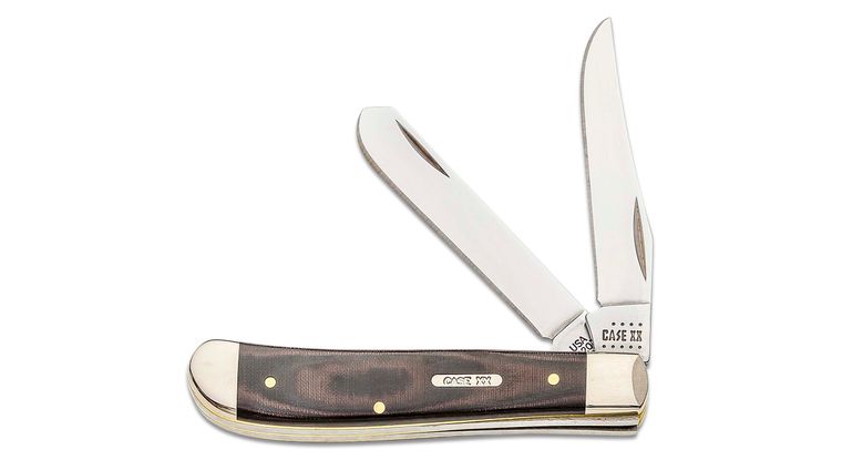 Case Knife Black Red Micarta Smooth 27852