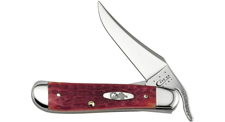 Case Knife Dark Red Russlock 06994