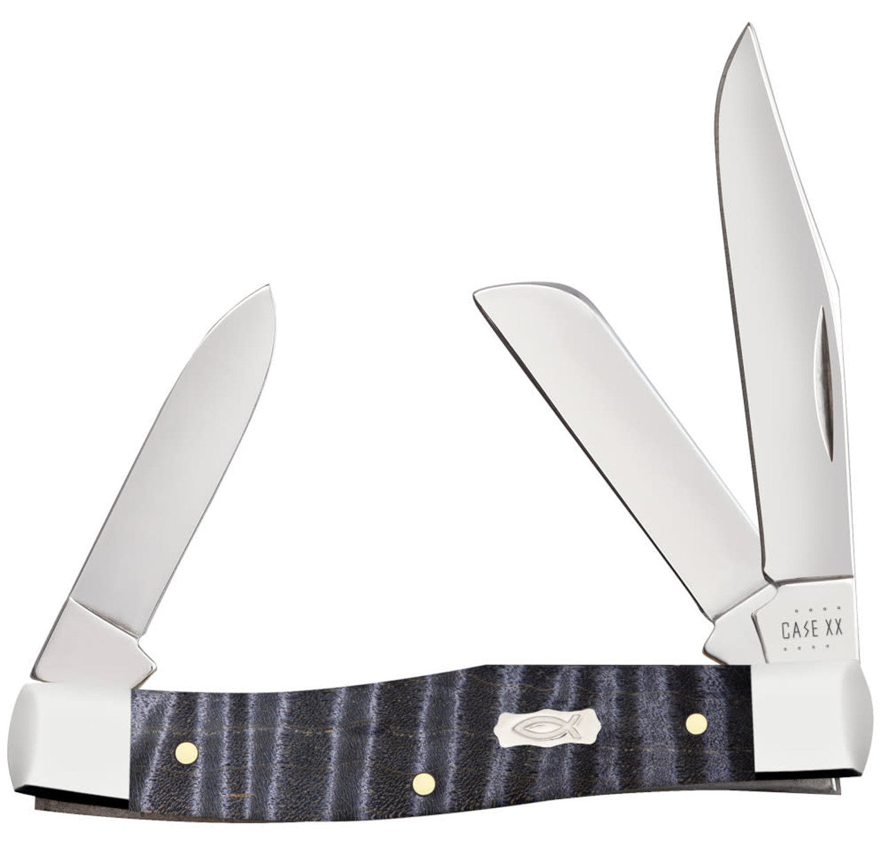 Case Knife Purple Curly Stockman 80541