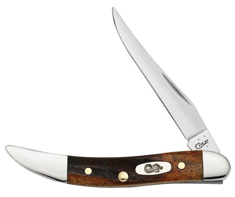 Case Knife Red Stag Small Texas Toothpick 08469