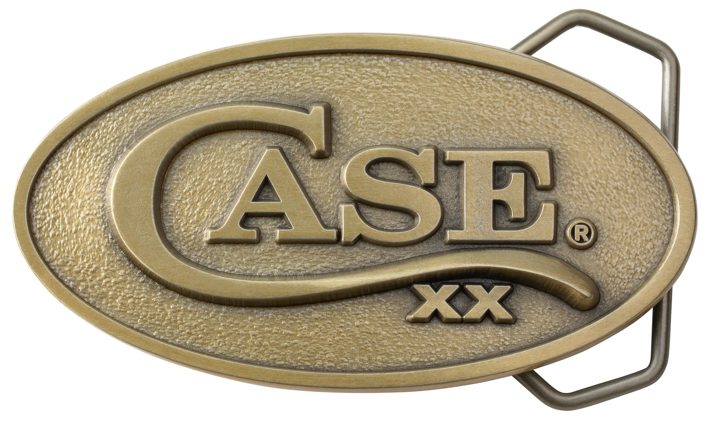 Case Buckle Oval Brass 00934
