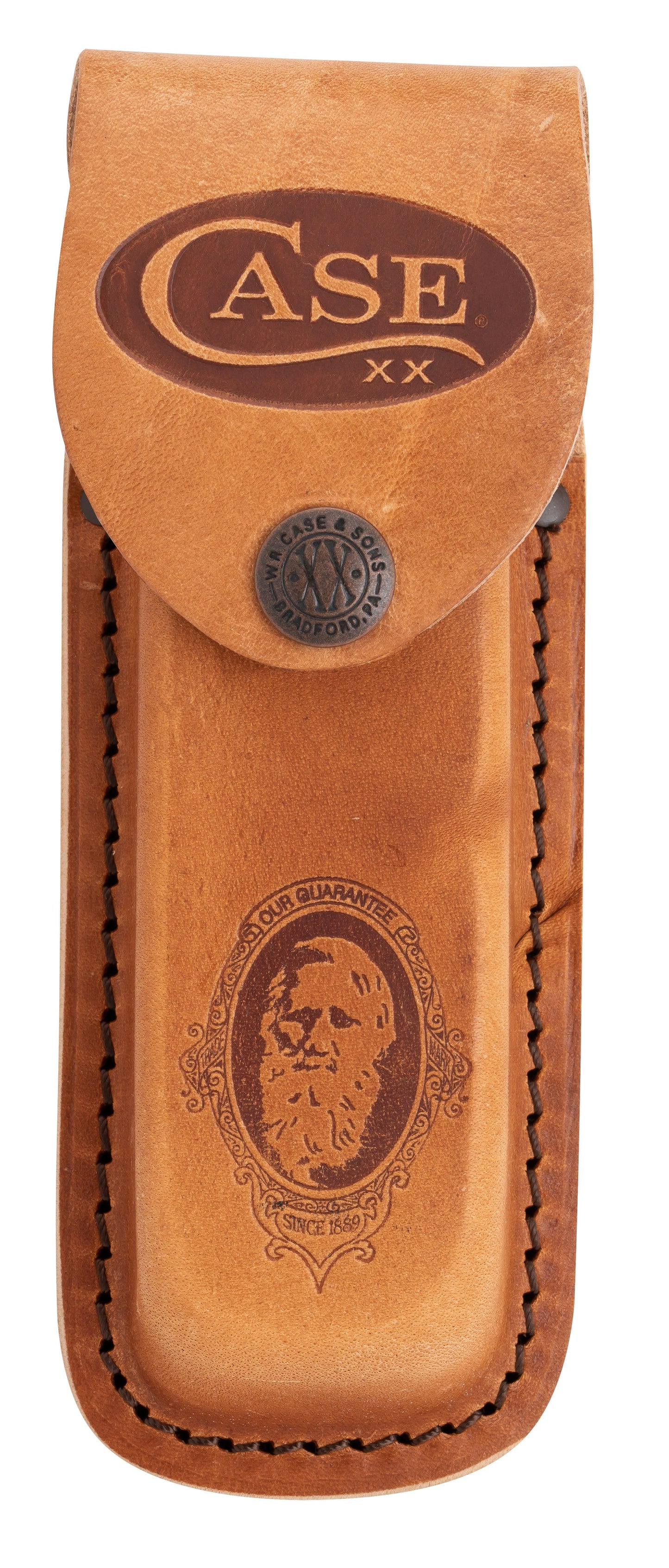 Case Sheath Leather Snap Case 09027