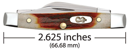 Case Knife Red Stag Small Stockman 09449