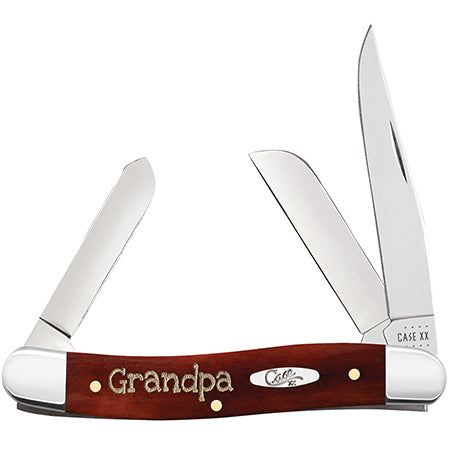 Case Knife Chestnut Bone Grandpa 6318SS