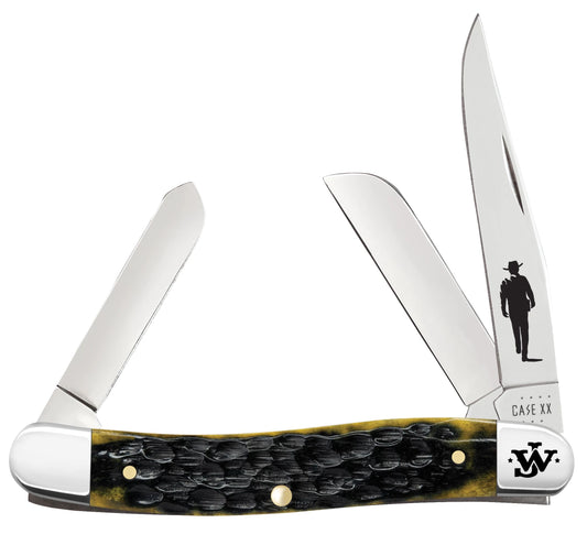 Case Knife Olive Green Stockman JW 10713