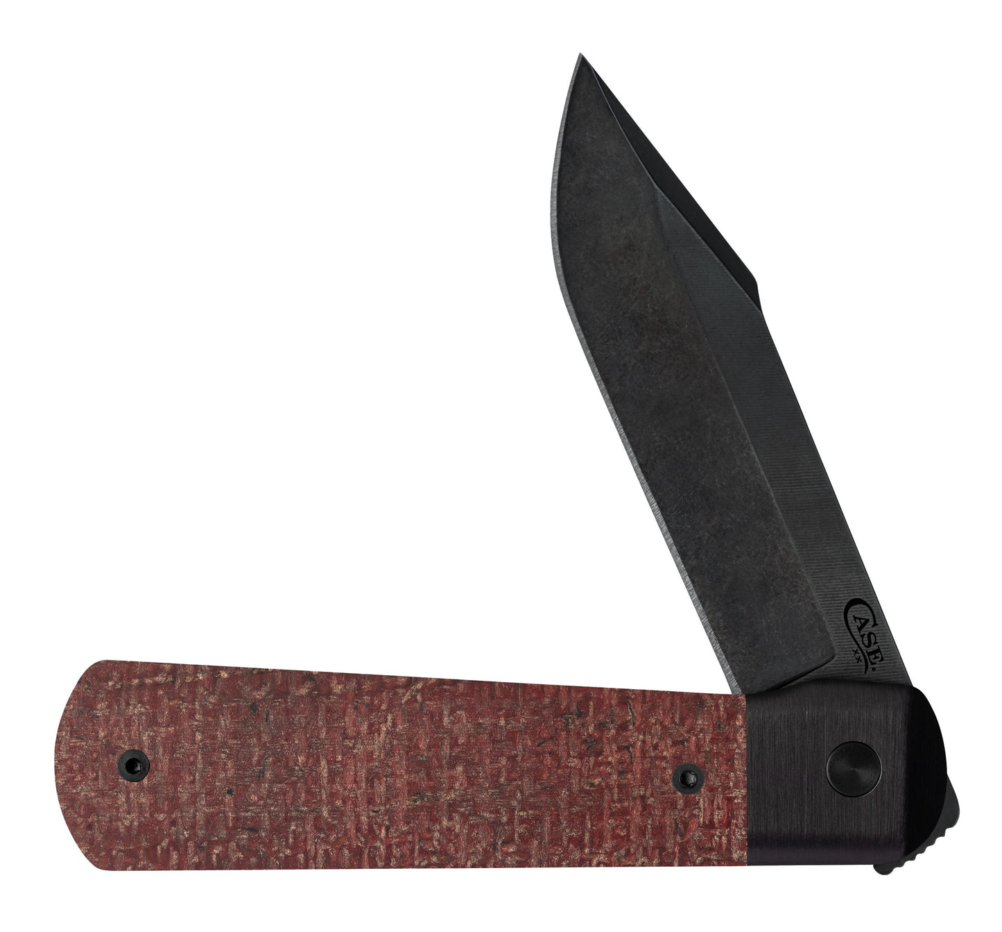 Case Knife Revoindie Black Burlap Longhouse 10769