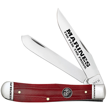 Case Knife USMC Trapper 13197