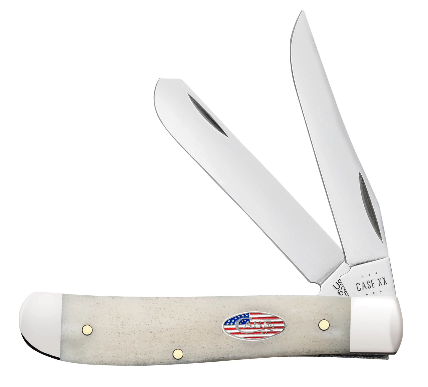 Case Knife Natural Bone Mini Trapper 14091