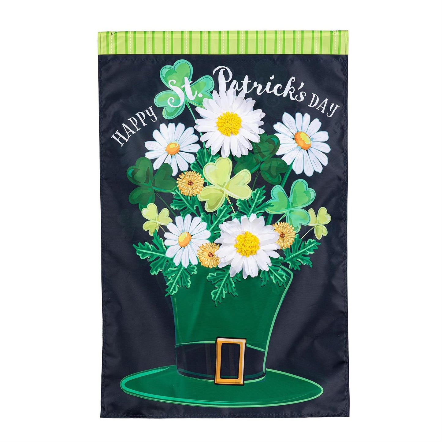 Happy St. Patrick's Day House Flag