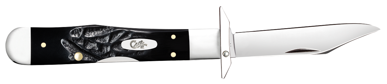 Case Knife Black Synthetic Rough Jig Cheetah Cub 18243