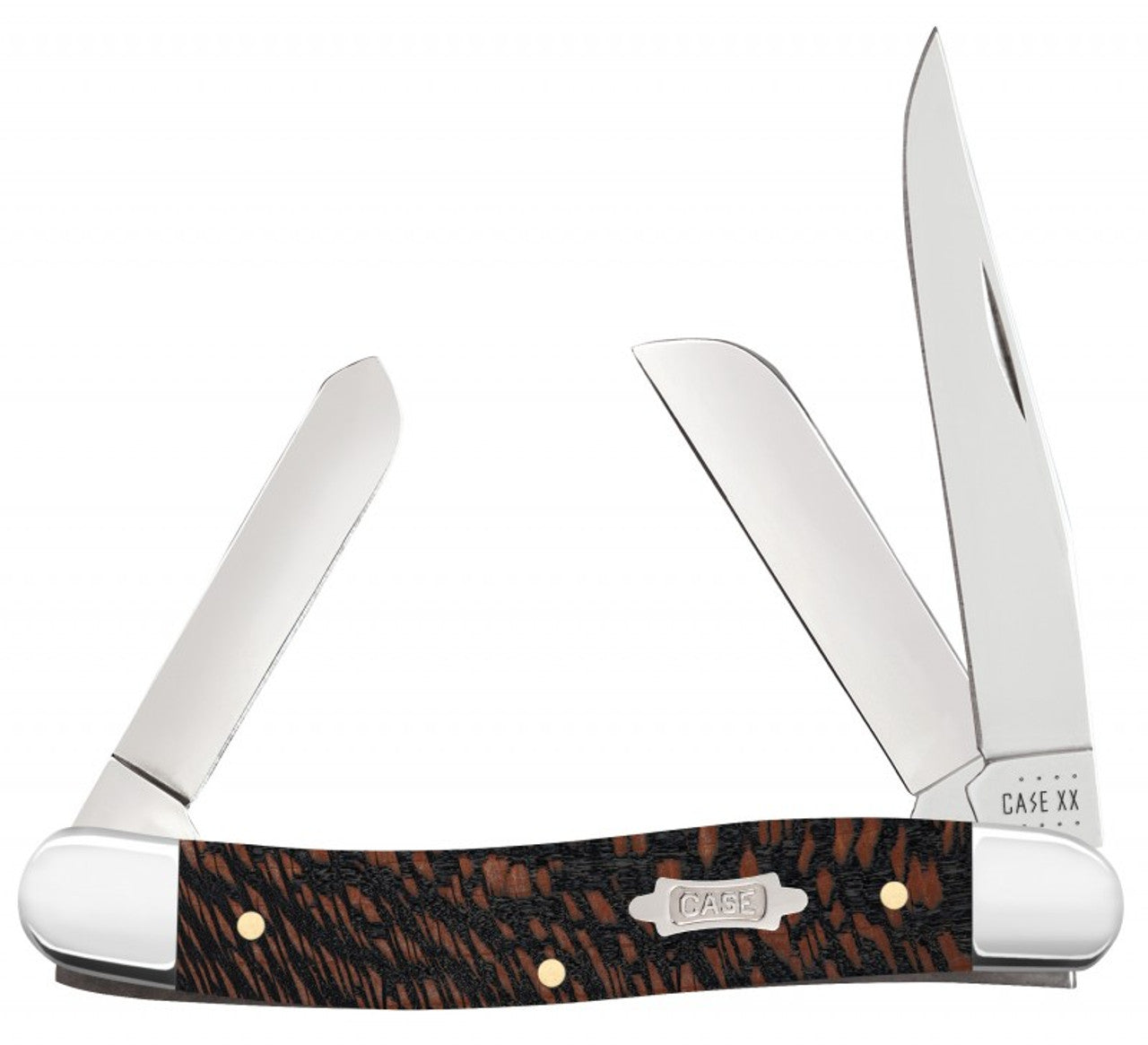 Case Knife Black Sycamore Stockman 25573