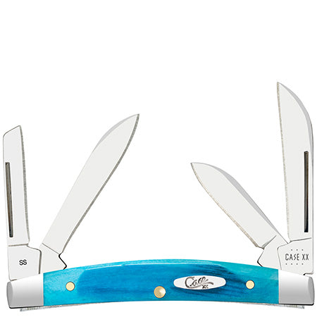 Case Knife Caribbean Blue Small Congress 25586