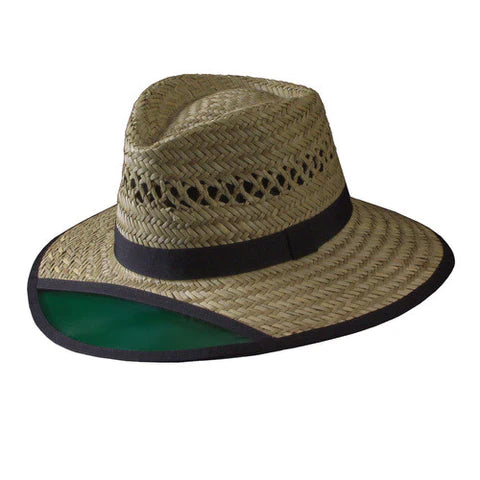 Turner Hat SMALL Green Visor Straw Hat