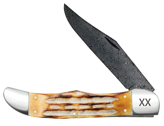 Case Knife Burnt Deep Canyon Folding Hunter (DAM) 27237