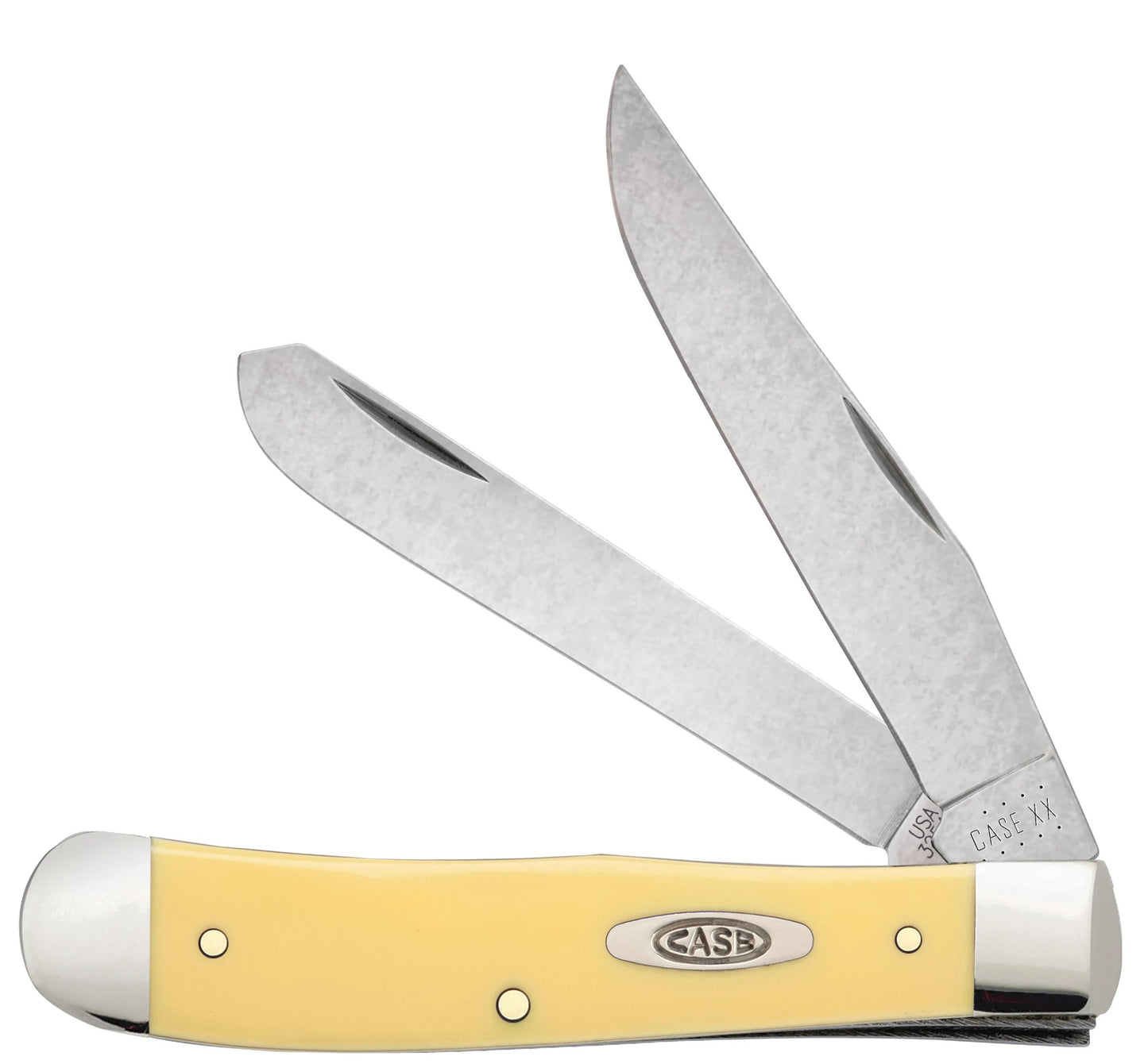 Case Knife Yellow Synthetic (CS) 30114